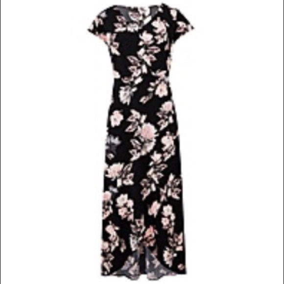 Joanna Hope Dresses & Skirts - Floral maxi dress with tulip skirt